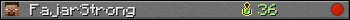 FajarStrong userbar 350x20