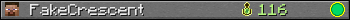 FakeCrescent userbar 350x20