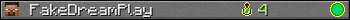 FakeDreamPlay userbar 350x20