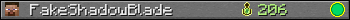 FakeShadowBlade userbar 350x20