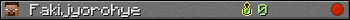 Fakijyorohye userbar 350x20