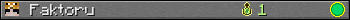Faktoru userbar 350x20
