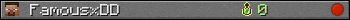 FamousxDD userbar 350x20