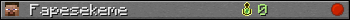 Fapesekeme userbar 350x20