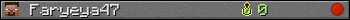 Faryeya47 userbar 350x20