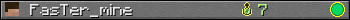 FasTer_mine userbar 350x20