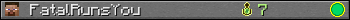 FatalRunsYou userbar 350x20