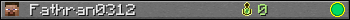 Fathran0312 userbar 350x20