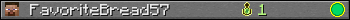 FavoriteBread57 userbar 350x20