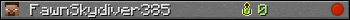 FawnSkydiver385 userbar 350x20