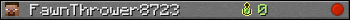 FawnThrower8723 userbar 350x20
