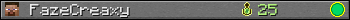 FazeCreaxy userbar 350x20