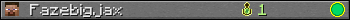 Fazebigjax userbar 350x20