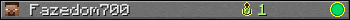 Fazedom700 userbar 350x20