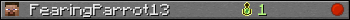 FearingParrot13 userbar 350x20