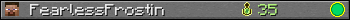 FearlessFrostin userbar 350x20