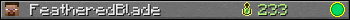 FeatheredBlade userbar 350x20