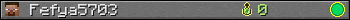 Fefya5703 userbar 350x20
