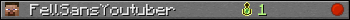 FellSansYoutuber userbar 350x20