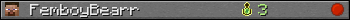 FemboyBearr userbar 350x20