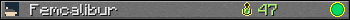 Femcalibur userbar 350x20
