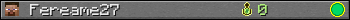 Fereame27 userbar 350x20