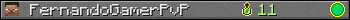 FernandoGamerPvP userbar 350x20