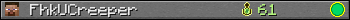 FhkUCreeper userbar 350x20