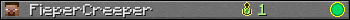 FieperCreeper userbar 350x20