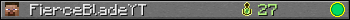 FierceBladeYT userbar 350x20