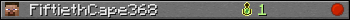 FiftiethCape368 userbar 350x20