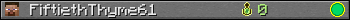 FiftiethThyme61 userbar 350x20