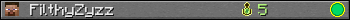 FilthyZyzz userbar 350x20