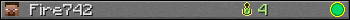 Fire742 userbar 350x20