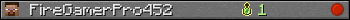 FireGamerPro452 userbar 350x20