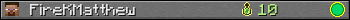 FireKMatthew userbar 350x20