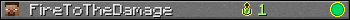 FireToTheDamage userbar 350x20