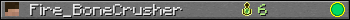 Fire_BoneCrusher userbar 350x20