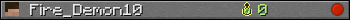 Fire_Demon10 userbar 350x20
