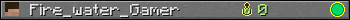 Fire_water_Gamer userbar 350x20