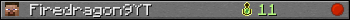 Firedragon9YT userbar 350x20