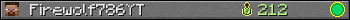 Firewolf786YT userbar 350x20