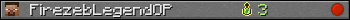 FirezebLegendOP userbar 350x20