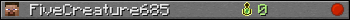 FiveCreature685 userbar 350x20