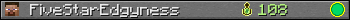 FiveStarEdgyness userbar 350x20