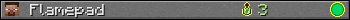 Юзербар 350x20 для Flamepad