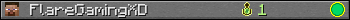 FlareGamingXD userbar 350x20