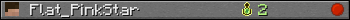 Flat_PinkStar userbar 350x20