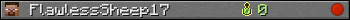 FlawlessSheep17 userbar 350x20