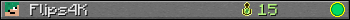 Flips4K userbar 350x20
